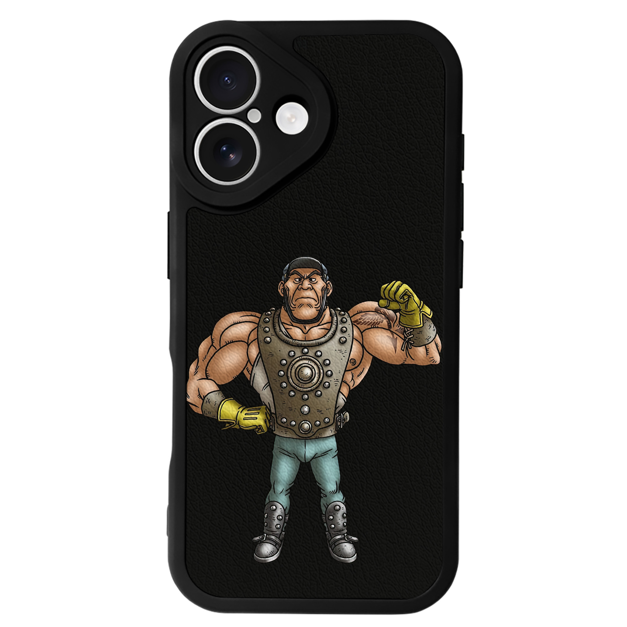 （画像用） ドラゴンクエスト Doragon Kuesuto Dragon Quest 【iPhone 16シリーズ対応】シリコンスマホケース（レザー調） 材質：シリコン